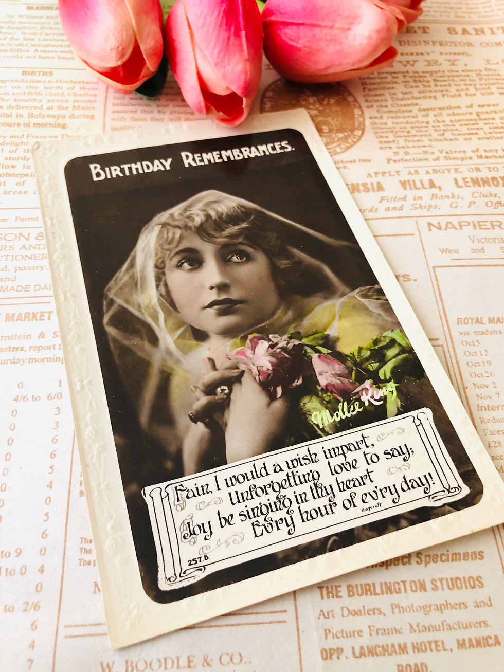 Thumbnail: Cartolina vintage inglese