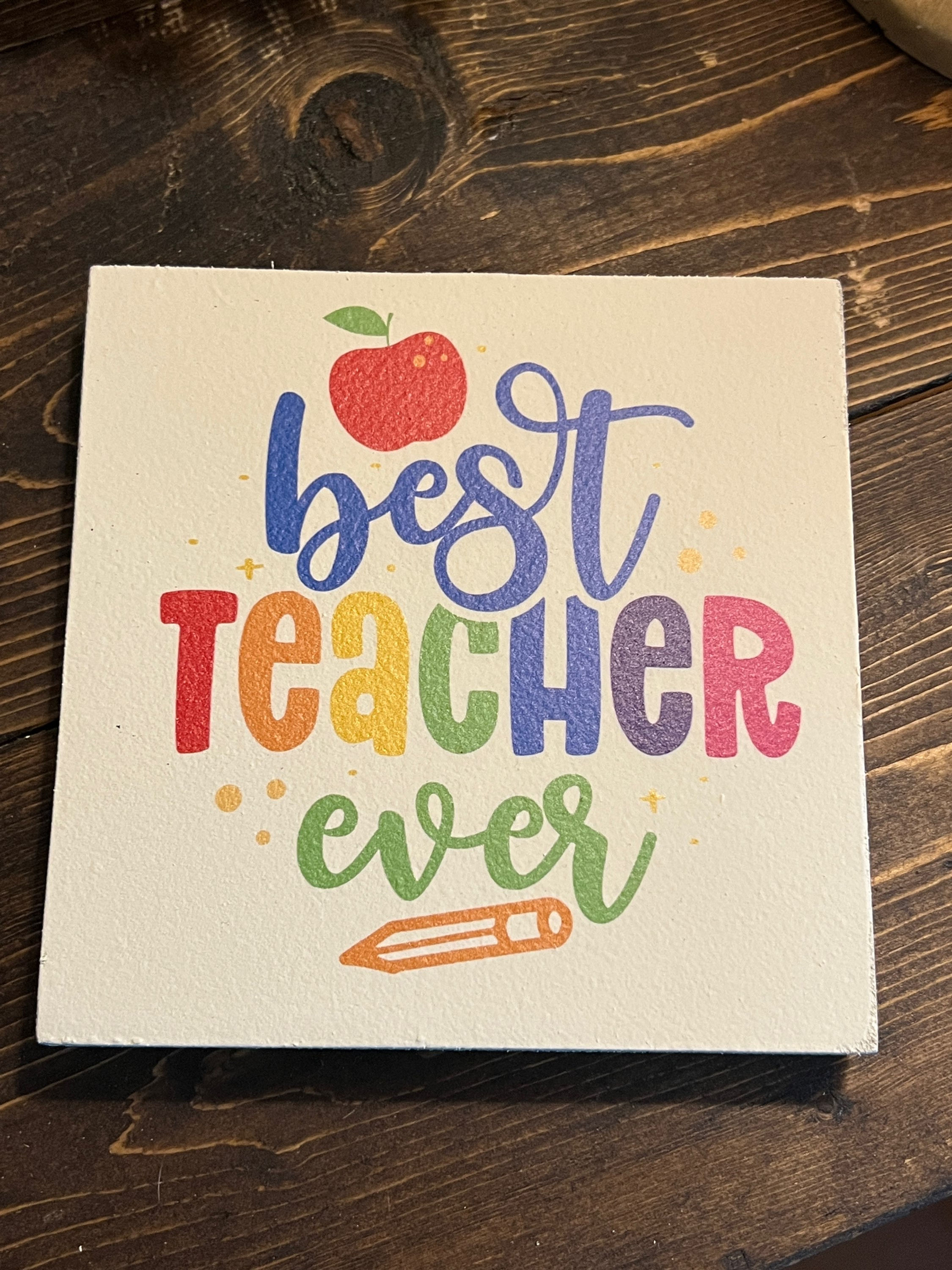 Teacher Tile