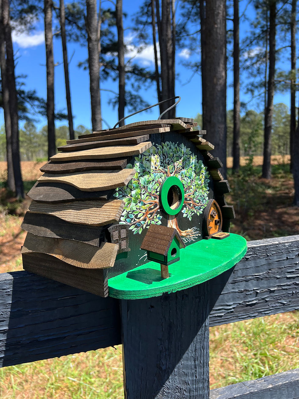 Thumbnail: Tree Of Life Birdhouse