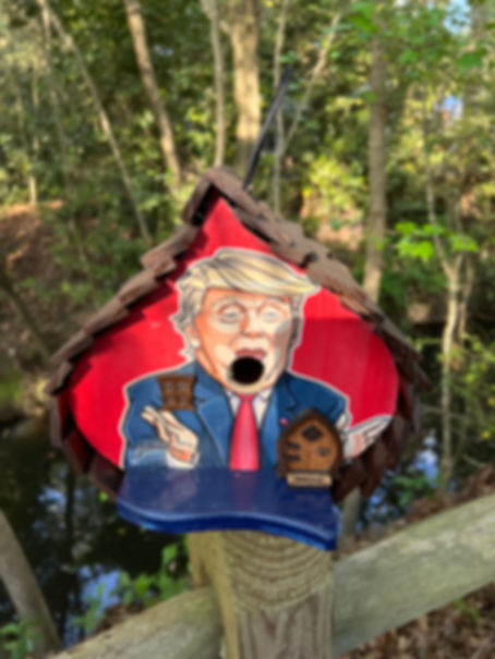 Trump Bird House