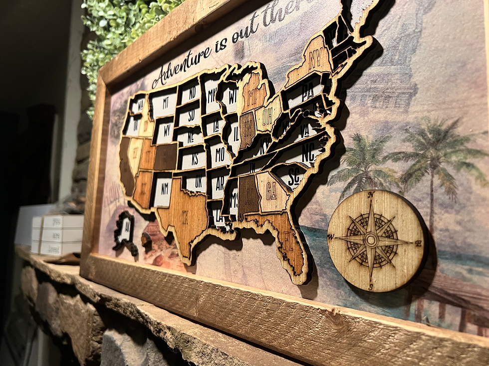 Thumbnail: States travel map