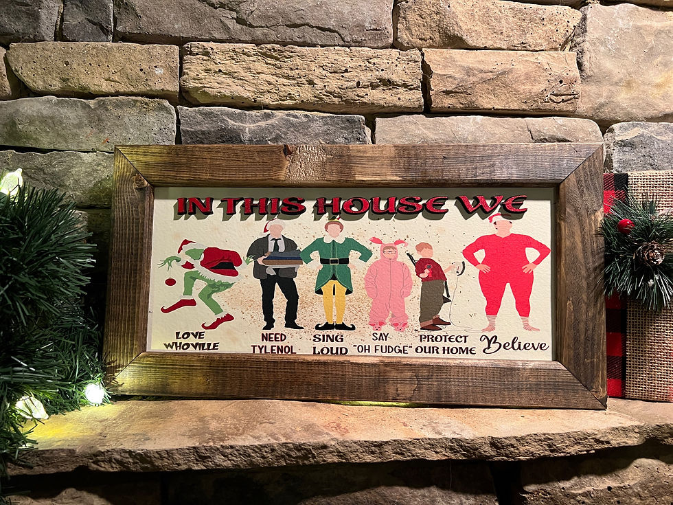Thumbnail: Christmas sign,, Christmas Character Sign. Grinch Sign, Funny Christmas Sign