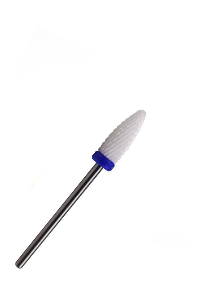 Thumbnail: Professional Ceramic Bits for Nail Drill High Quality  Flame/Barrel / Cone
