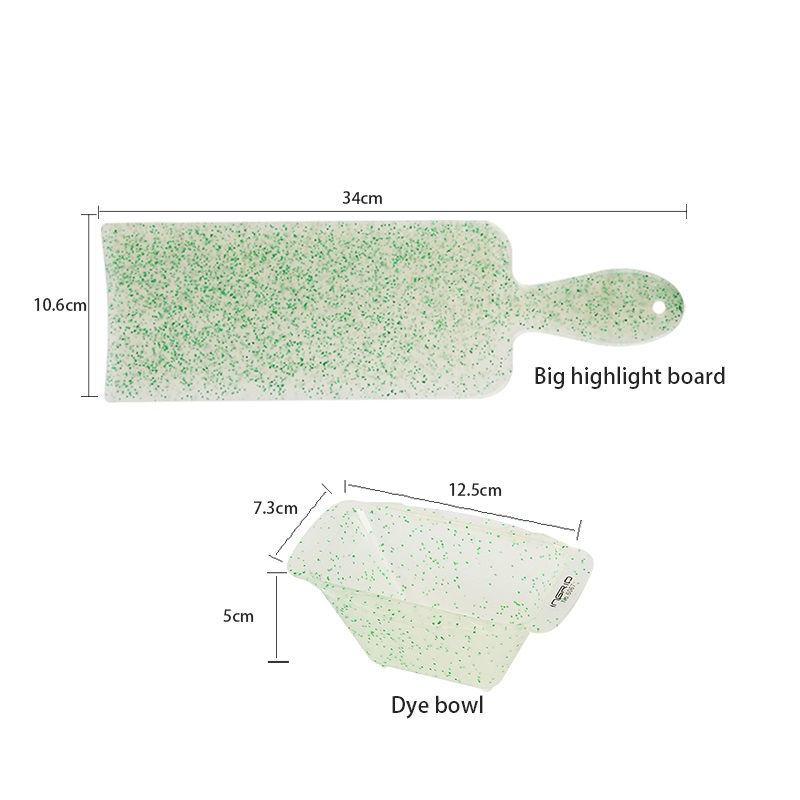 Thumbnail: INGRID Hair Coloring Modern Kit with Glitter of 5 Tools Board Bowl &  Brushes