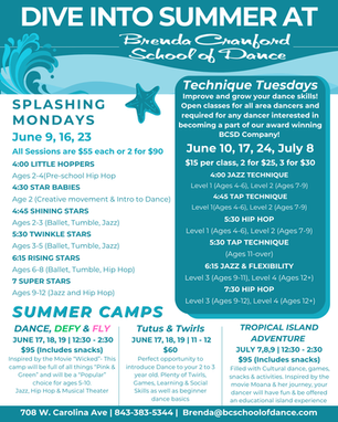 Join Us for our BCSD Summer!