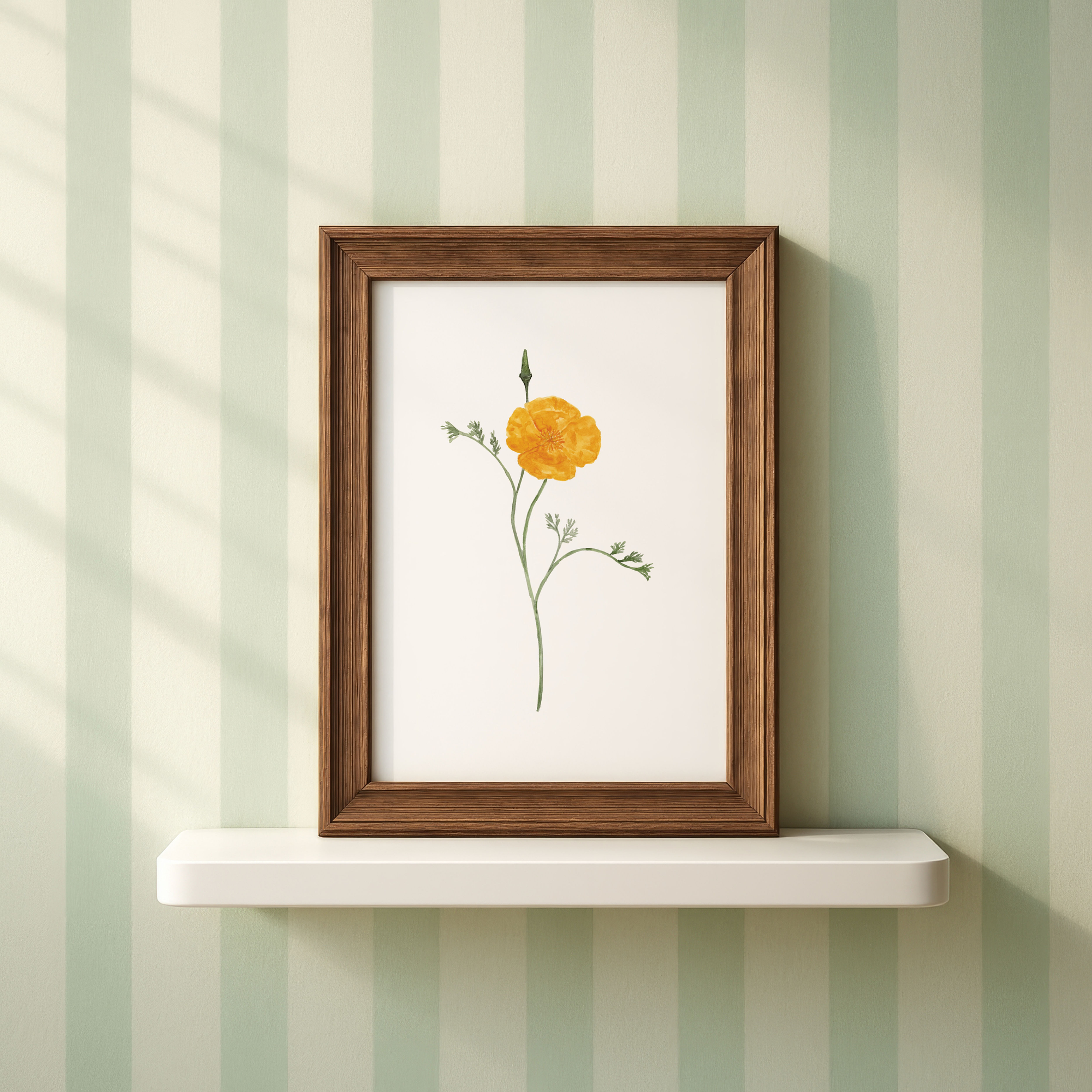 California Poppy Print