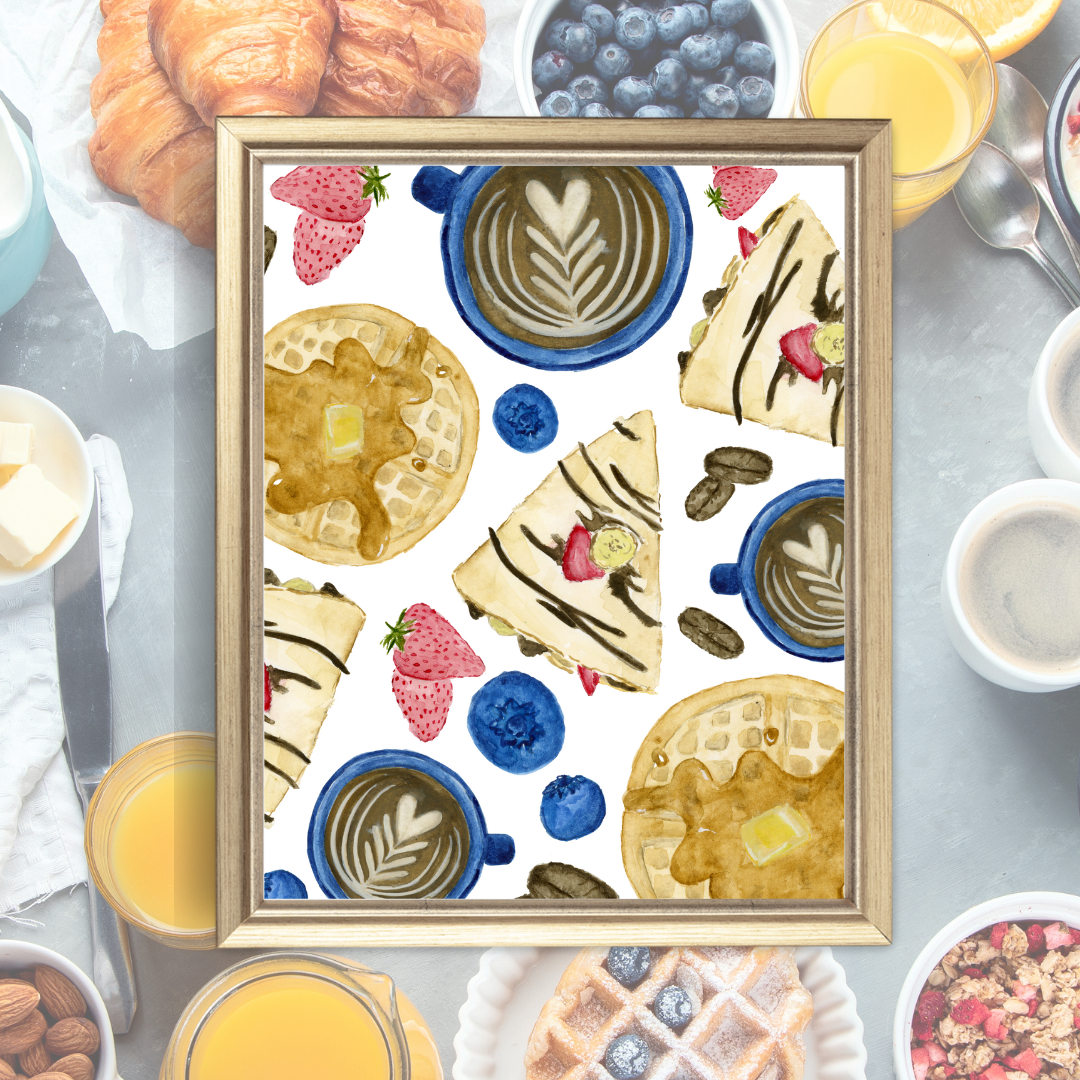 Breakfast Print