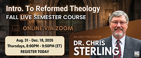 Introduction Reformed Theology Banner