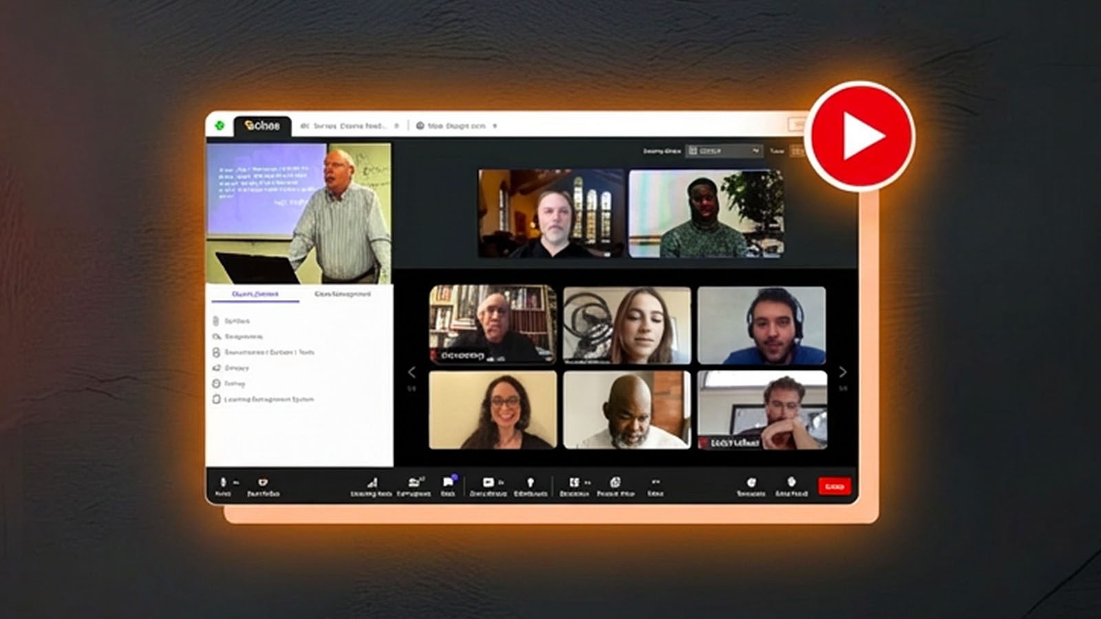 Courses taught live via Zoom