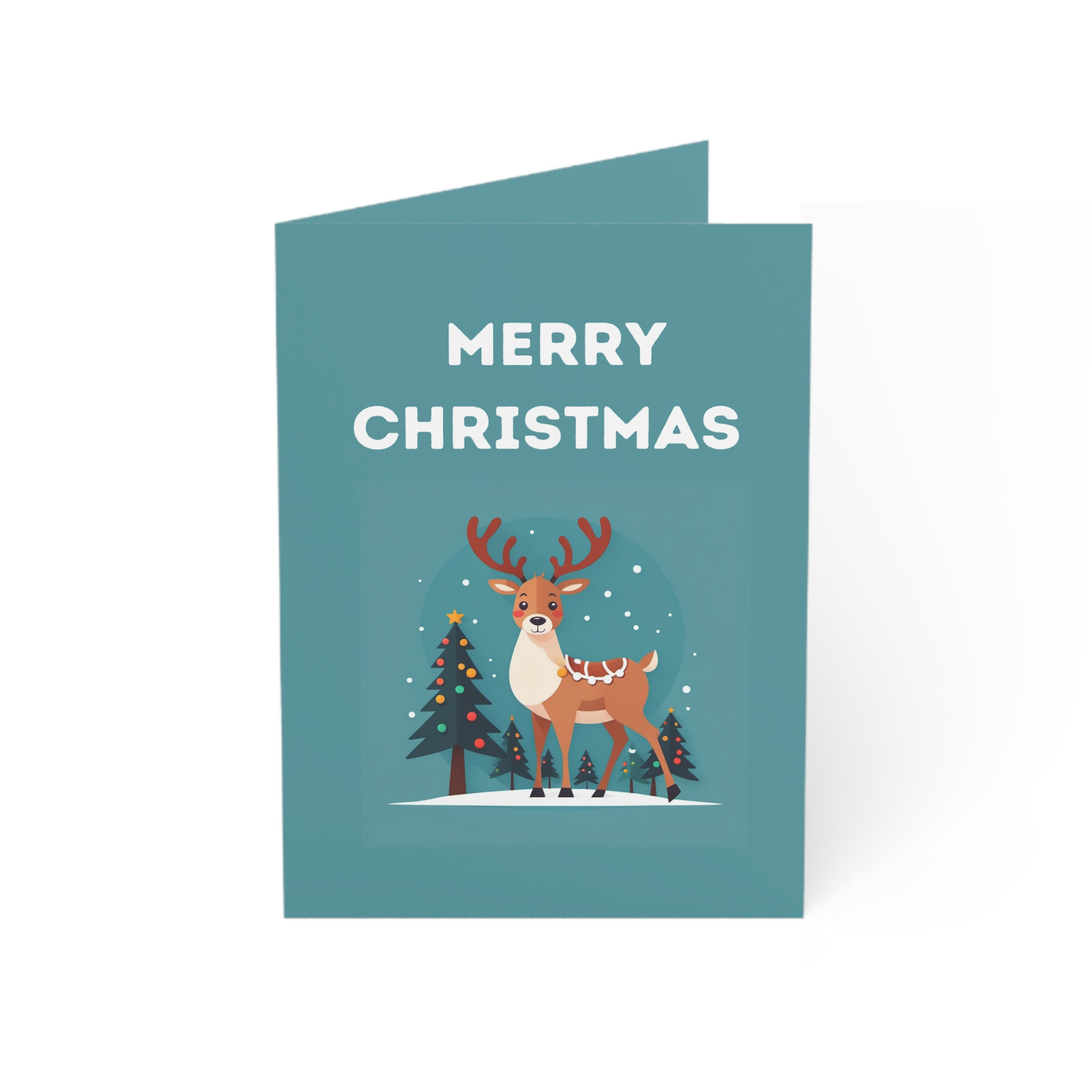 Merry Christmas Reindeer Greeting Card(s)