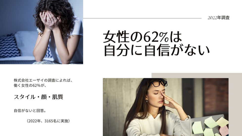 Lingerie show proposal_Women who lack self-confidence