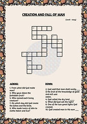 Creation and fall of man(easy)