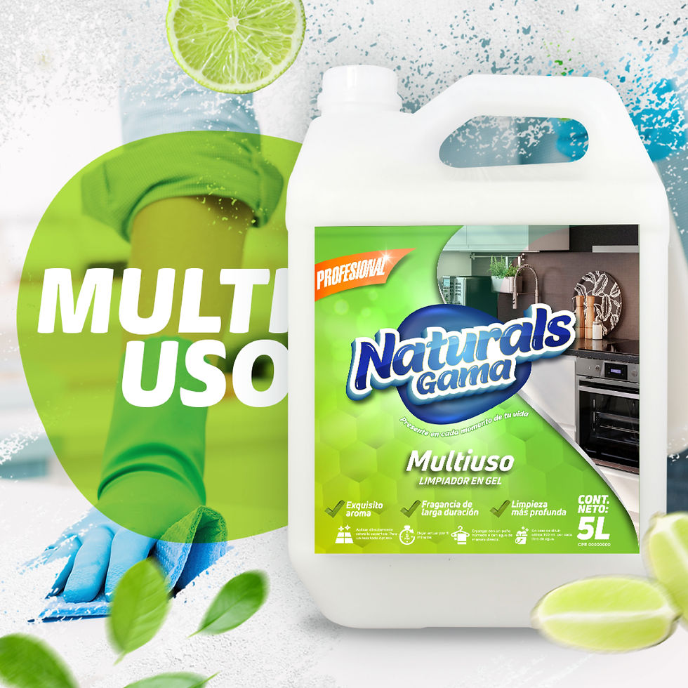 Limpiador multiuso gel