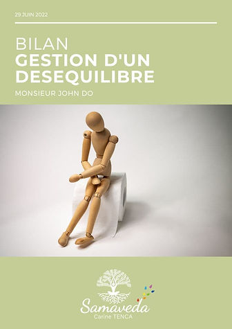 Bilan ayurvédique - Gestion d'un déséquilibre