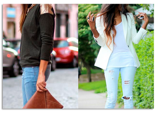 Jeans delavé para o Inverno '15