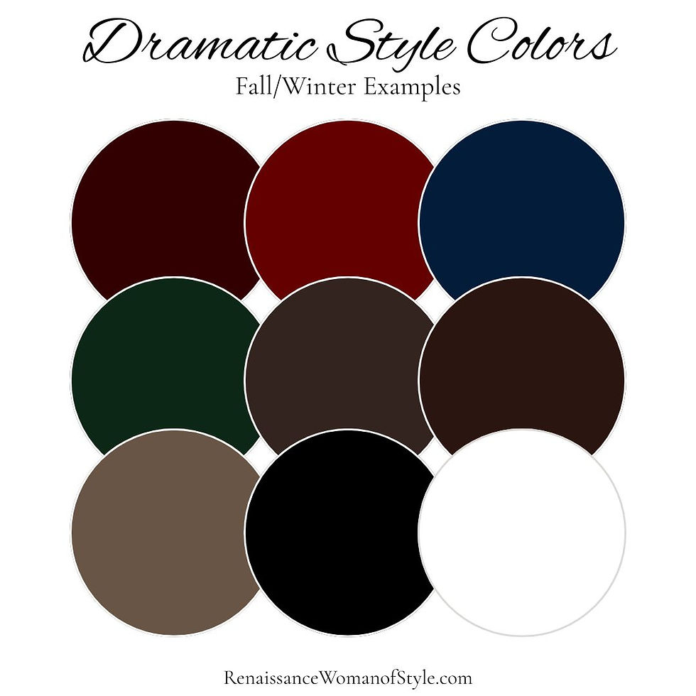 dramatic style essence color