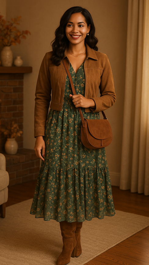 what to wear for thanksgiving autumn color pairings