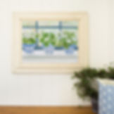 Geranium Window Sill