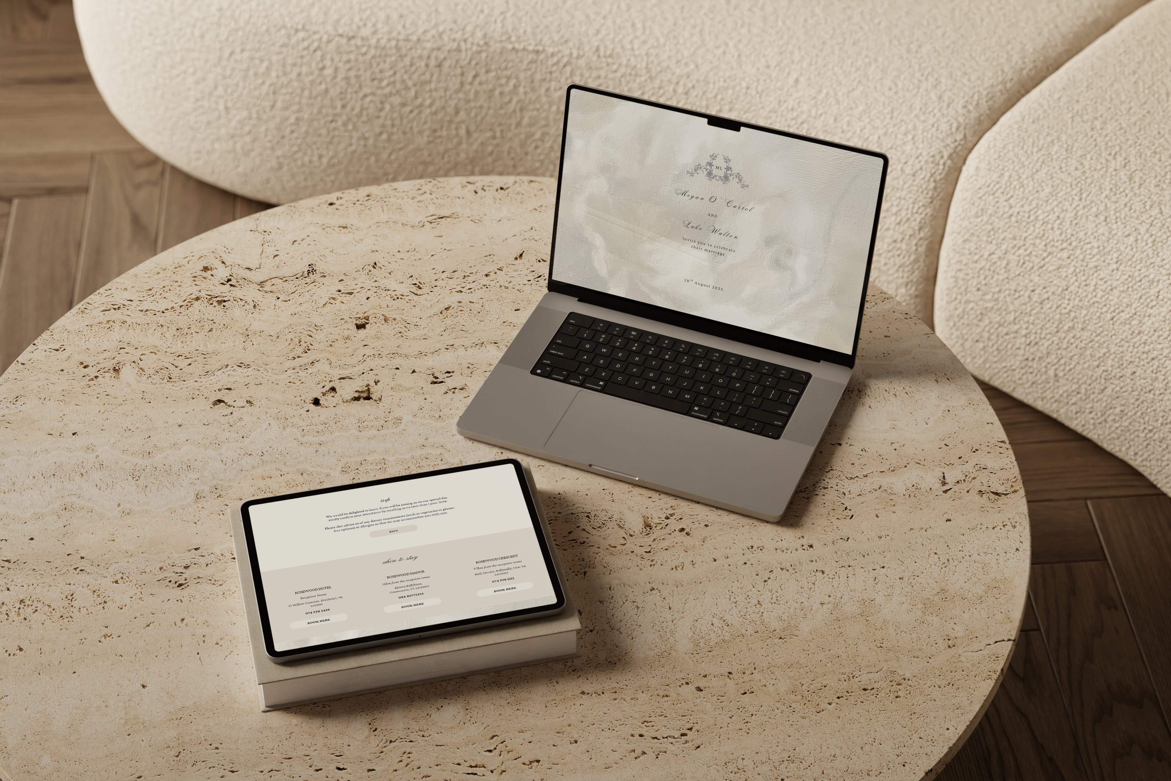 Elodie: Wedding Website