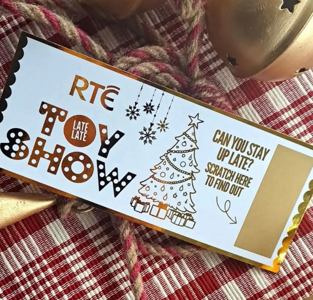 Late Late Foil Ticket