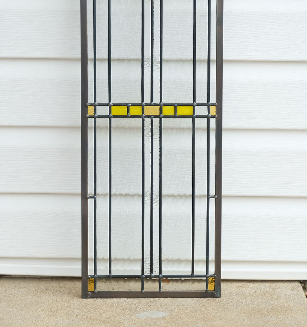 Thumbnail: stained glass window panel 10" x 36"