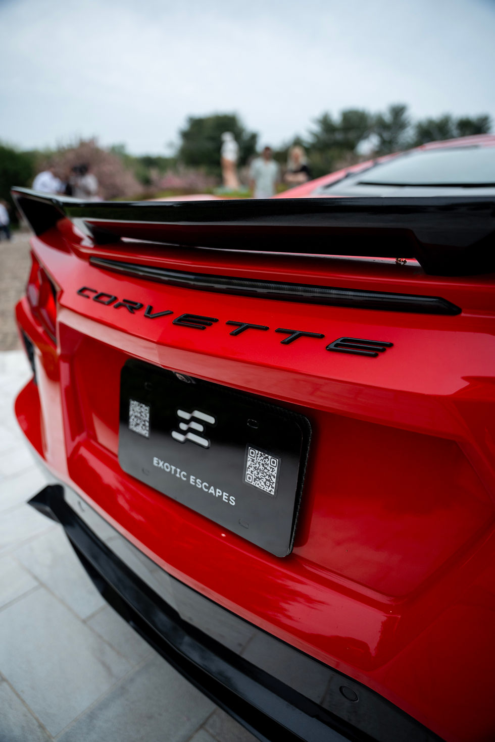 Thumbnail: Red Corvette C8