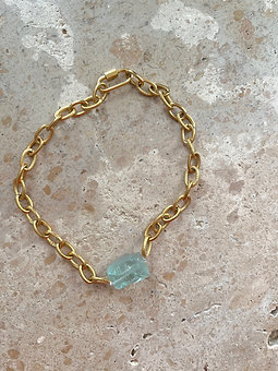 Aqua goddess choker