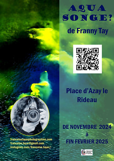 Exposition "Aqua-songe?" à Azay-le-Rideau