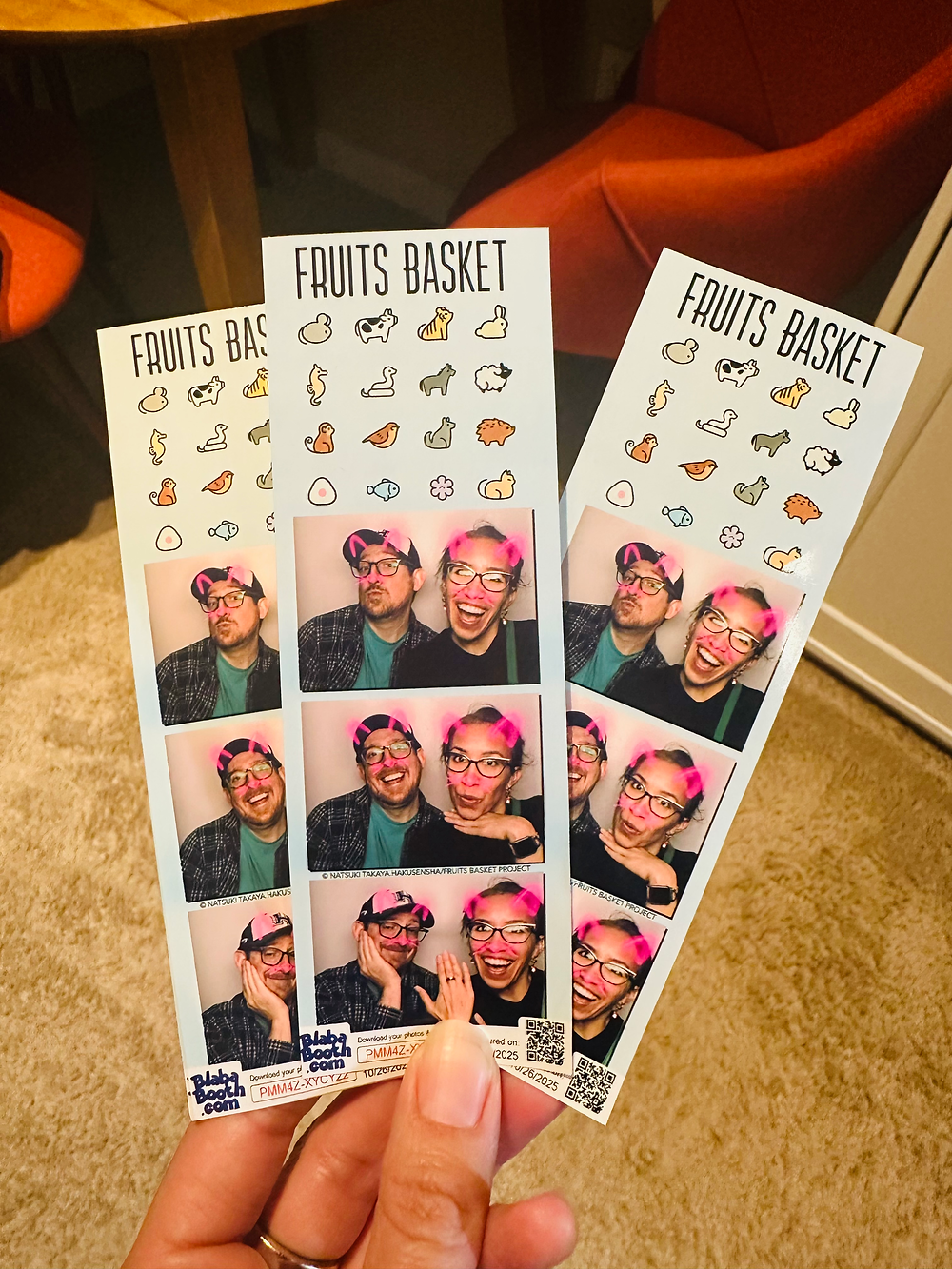 Photo booth photos