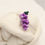 Thumbnail: Long Purple–Lilac Grape Necklace
