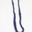 Thumbnail: Dark Blue Felted Beads long necklace