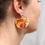 Thumbnail: Felt & Silk Hoop Earrings – One of a Kind /BH1