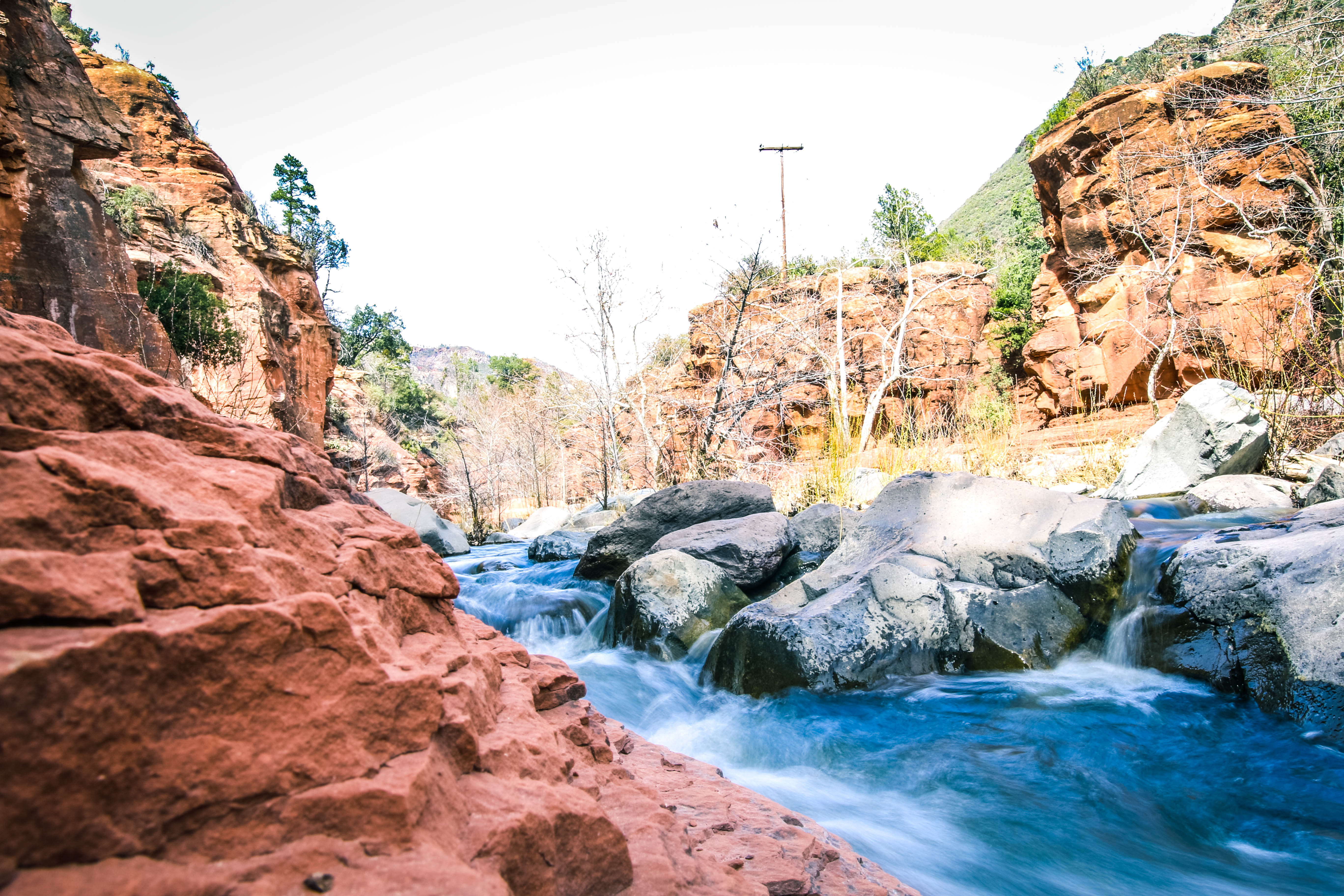 Slide Rock, Sedona AZ, March 2017