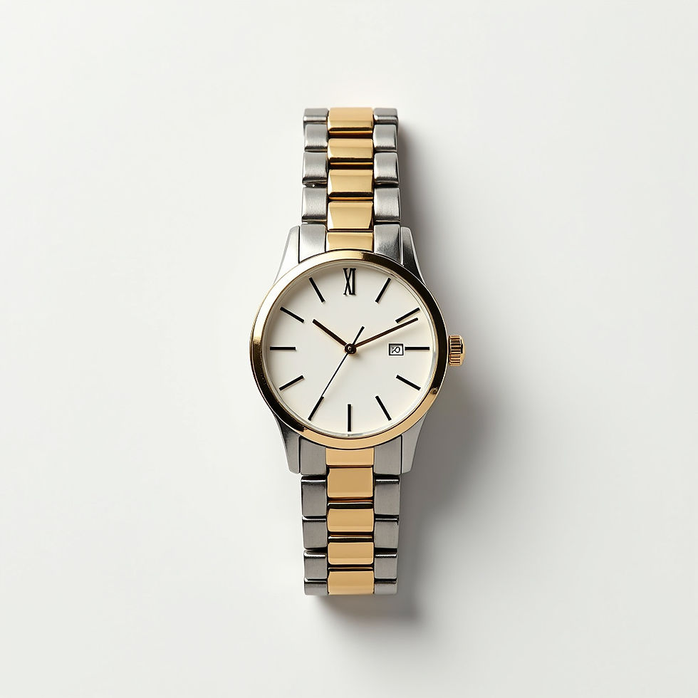 Classic Two-Tone Watch