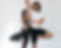 Couple Doing Yoga Pose