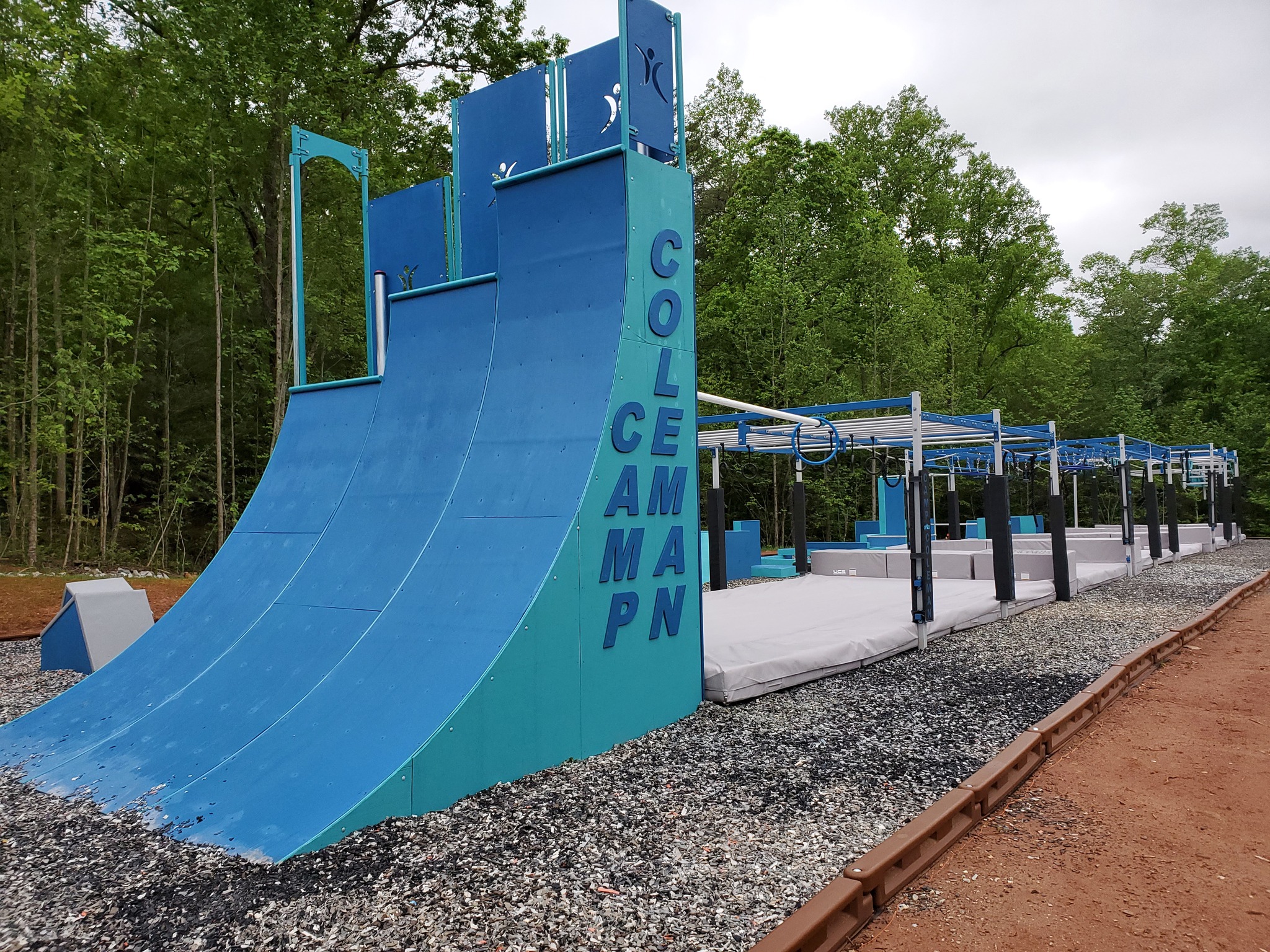 Camp Coleman obstacle course