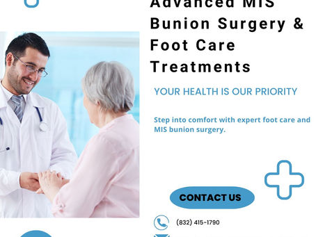 Advanced MIS Bunion Surgery & Foot Care Treatments