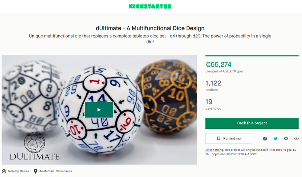 Kickstarter campaign