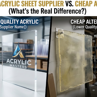 High Quality Acrylic Sheet Supplier vs. Cheap Alternatives – What's the Real Difference?