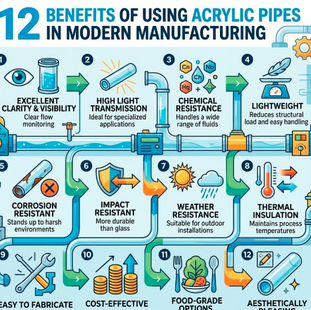 12 Benefits of Using Acrylic Pipes in Modern Manufacturing 