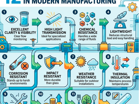 12 Benefits of Using Acrylic Pipes in Modern Manufacturing 