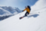 Guy Skiing
