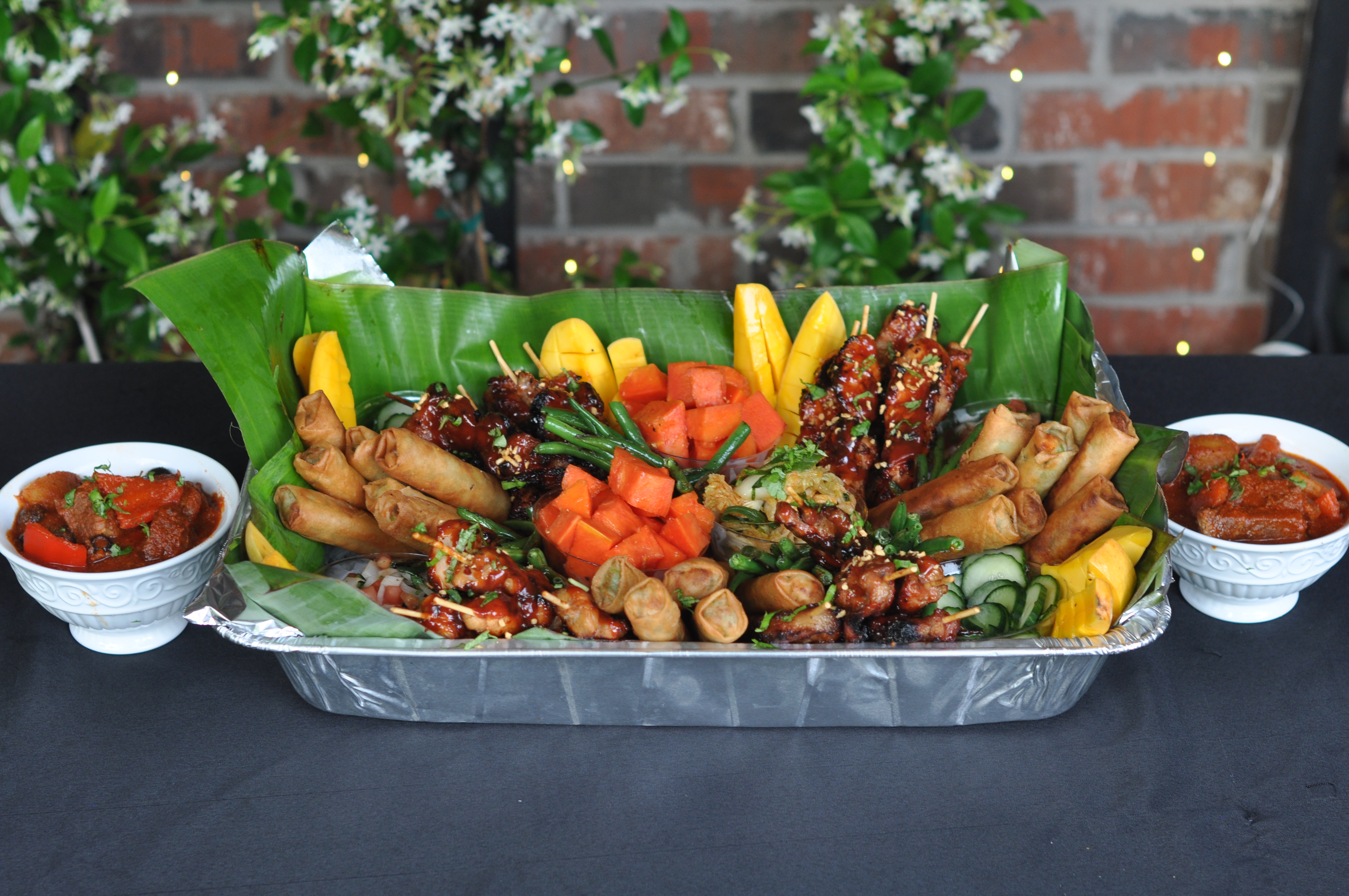 Arranged Food and Objects