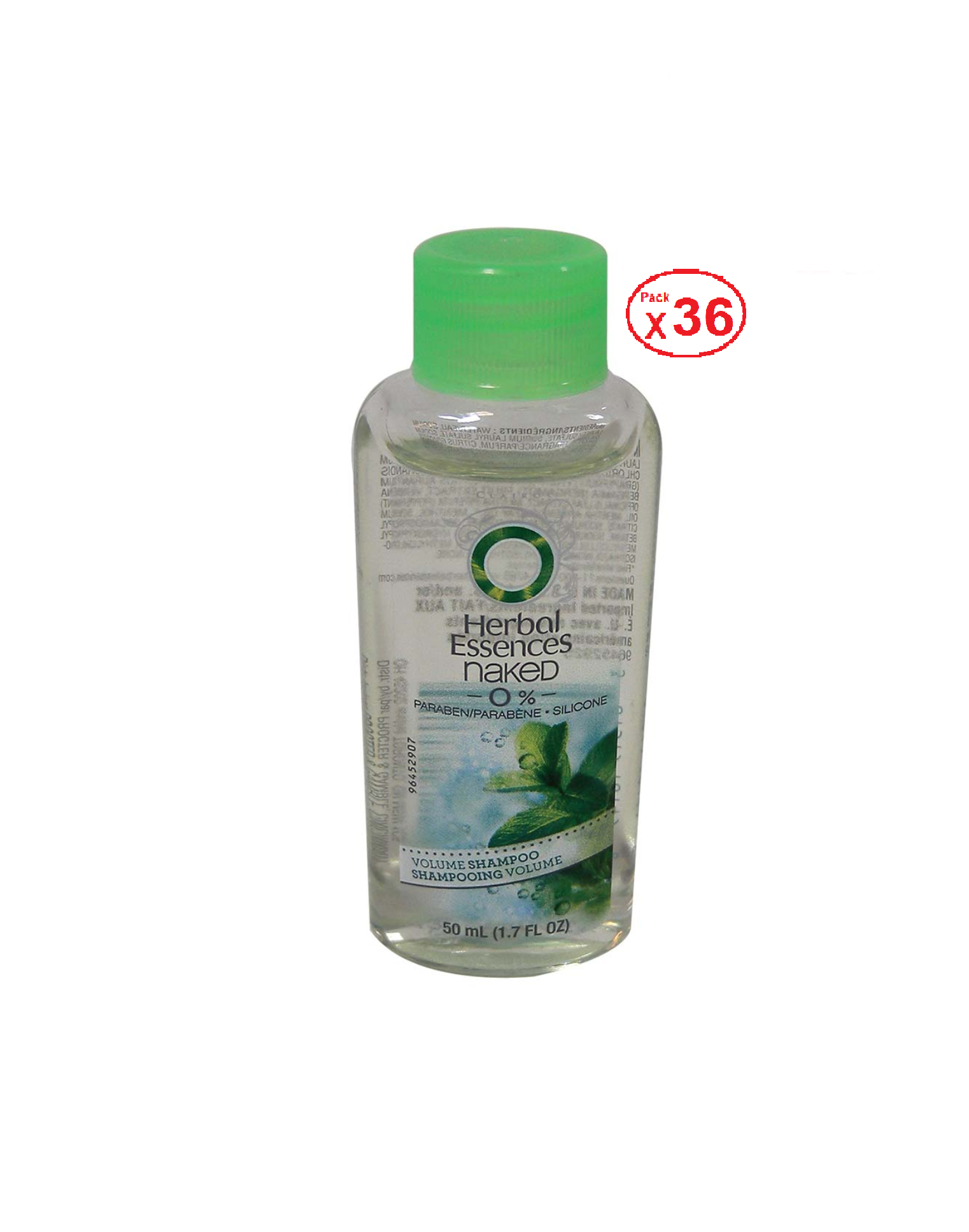 HERBAL ESSENCES NAKED SHAMPOO 1.7 OZ SHINE