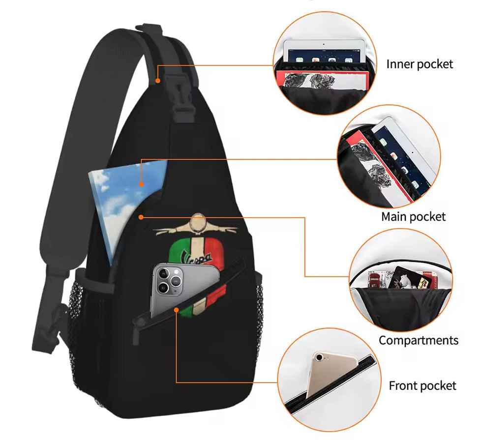 Miniaturbild: Umhängetasche/ Rucksack Vespa