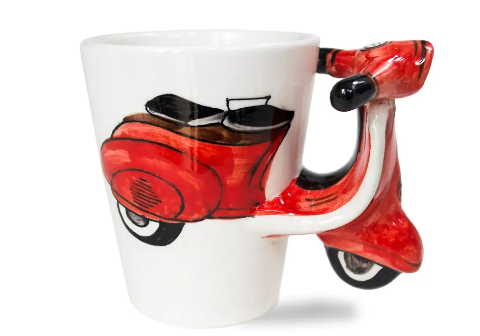 Miniaturbild: Life Arts Vespa Tasse