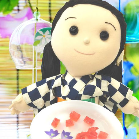 夢ちゃんの夏休み☆　キラキラ琥珀糖作り