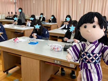 和裁講習会中です!