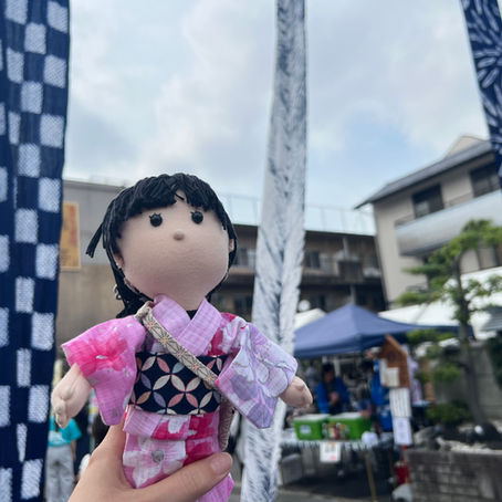 名古屋市緑区で開催された有松絞り祭りに行ってきました