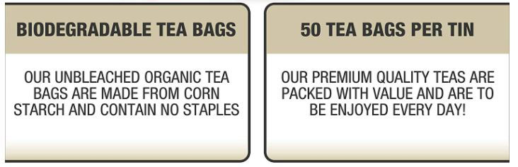 Thumbnail: Brew La La Organic Lemon Honey Tea - 50 Tea Bags